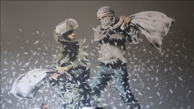 Banksy originals to go on sale in Brussels to benefit Gaza, Ukraine
