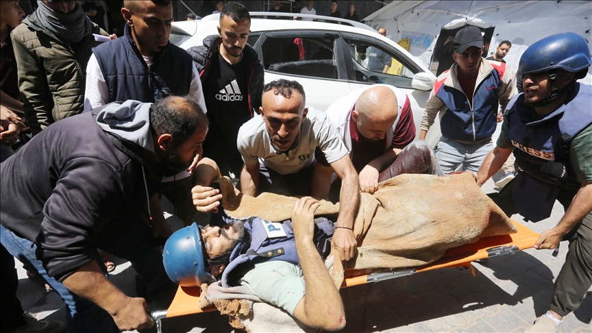 “حماس” تدين استهداف صحفيين بمخيم النصيرات بغزة
