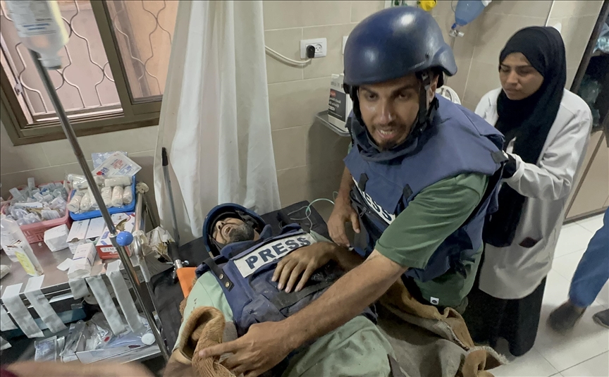 Gaza: U izraelskom napadu na izbjeglički kamp Nuseirat povrijeđeno nekoliko novinara