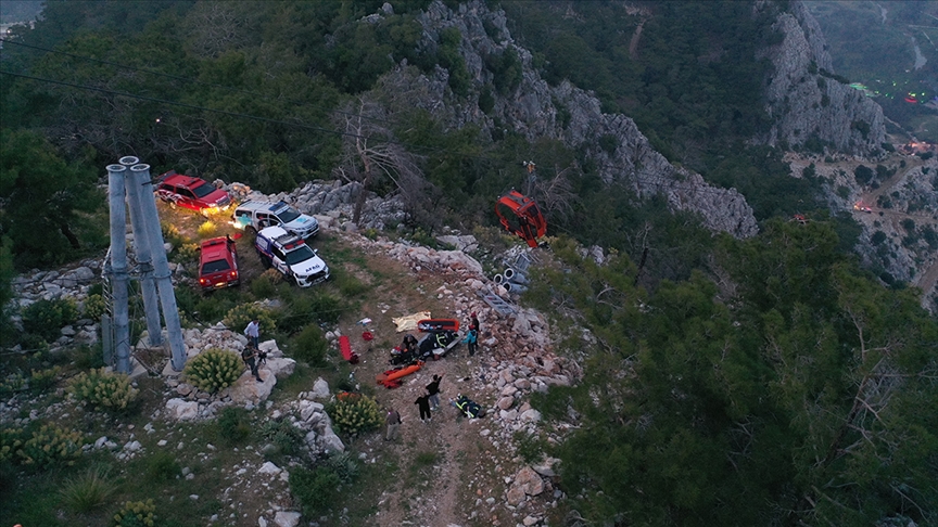 Teleferik kazasıyla ilgili Antalya Cumhuriyet Başsavcılığınca adli soruşturma başlatıldı 