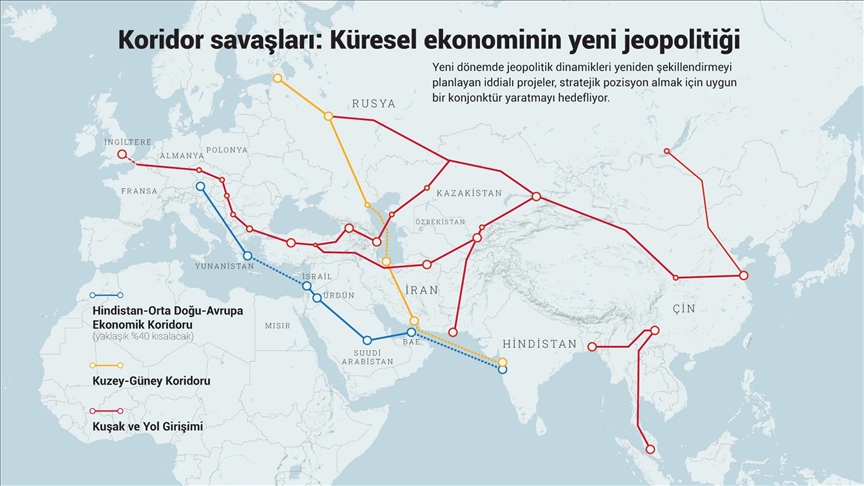 GÖRÜŞ- Koridor savaşları: Küresel ekonominin yeni jeopolitiği 