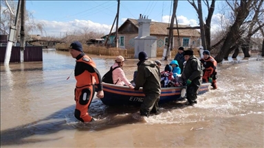 В Казахстане из за наводнений эвакуировано около 100 тысяч человек