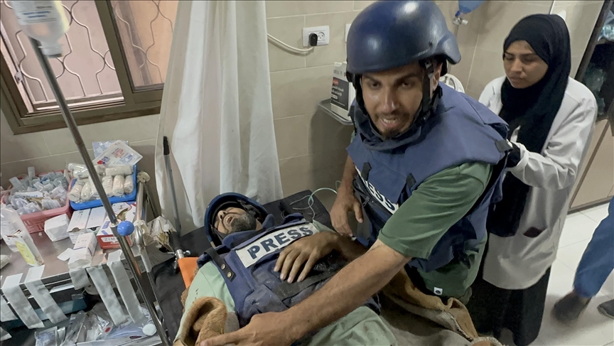 Injured cameraman in Gaza vows to continue despite Israeli attack
