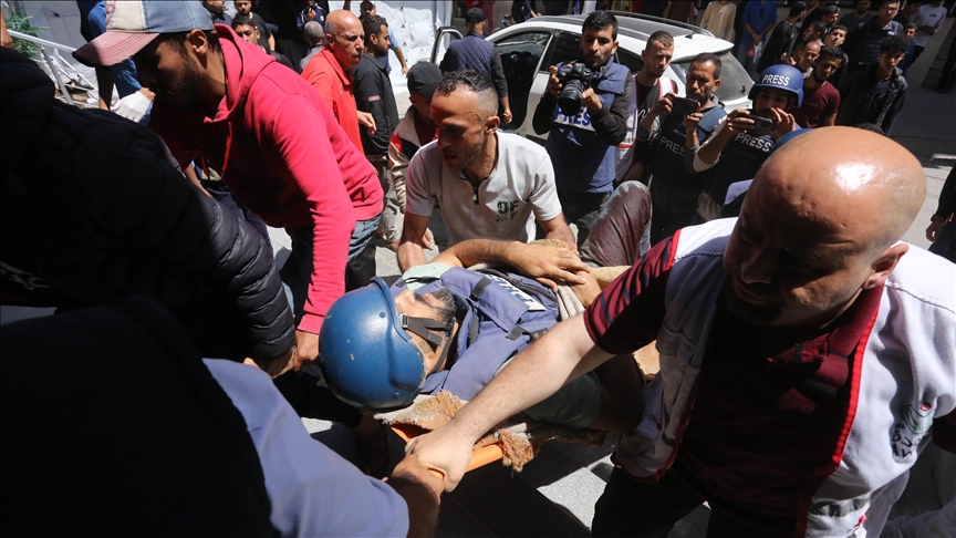 Hamas condemns Israeli attack on TRT Arabi in Gaza by Israel