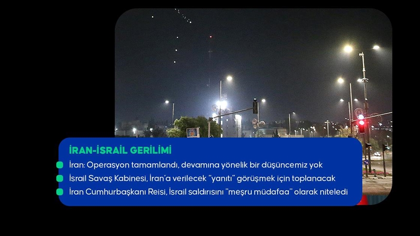 İran, İsrail'e yönelik askeri operasyonun tamamlandığını açıkladı