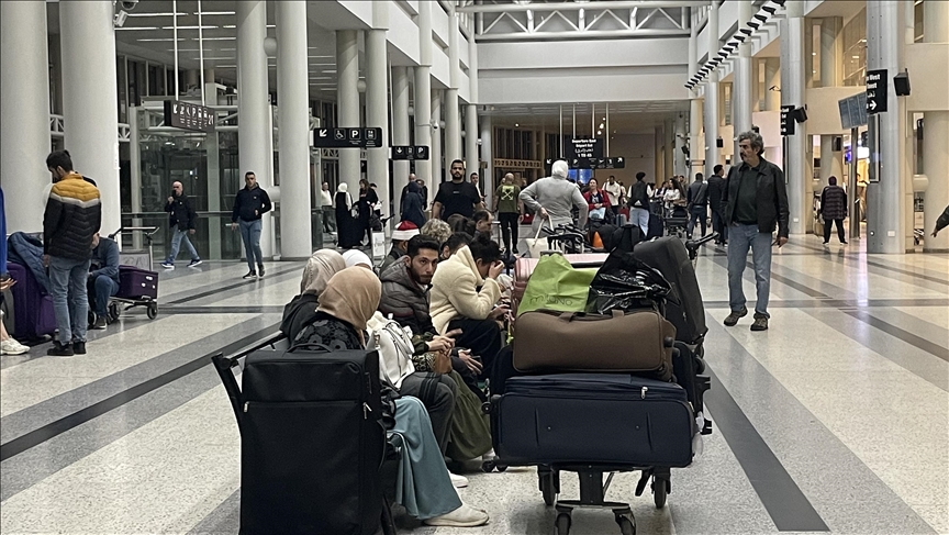 Lübnan hava sahası tüm uçuşlara kapatıldı