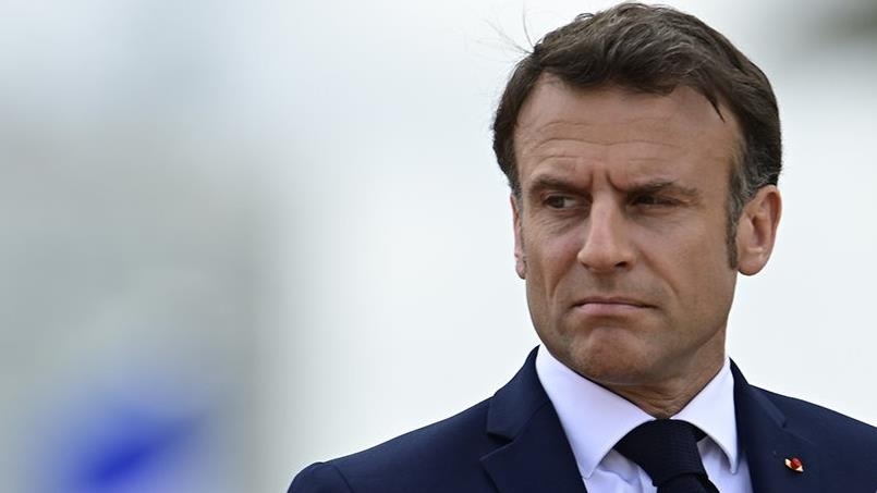 La France est intervenue au Moyen-Orient "en stricte protection et défense" (Macron)
