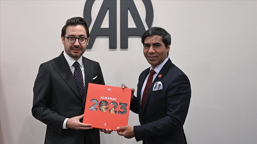 Bangladeş'in Ankara Büyükelçisi Haq, AA'yı ziyaret etti