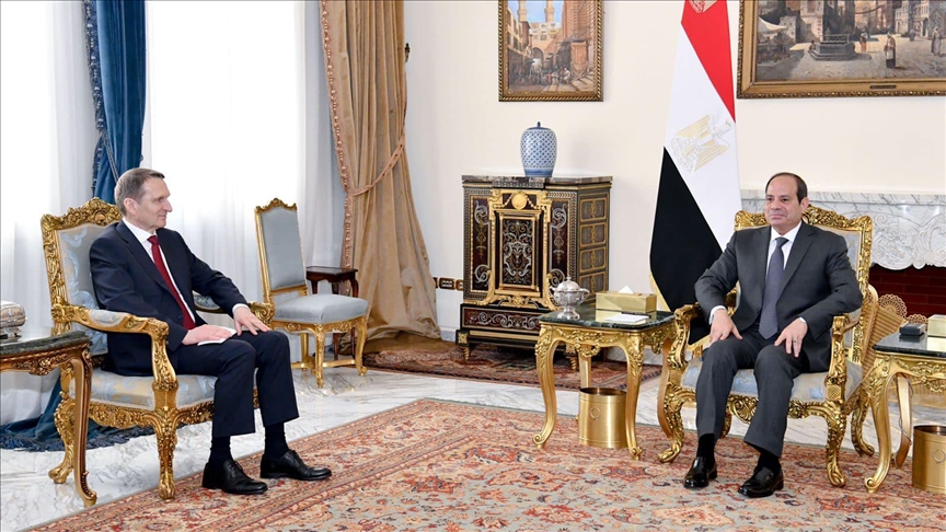 السيسي ورئيس المخابرات الروسية يبحثان أزمة غزة والتوترات الإقليمية