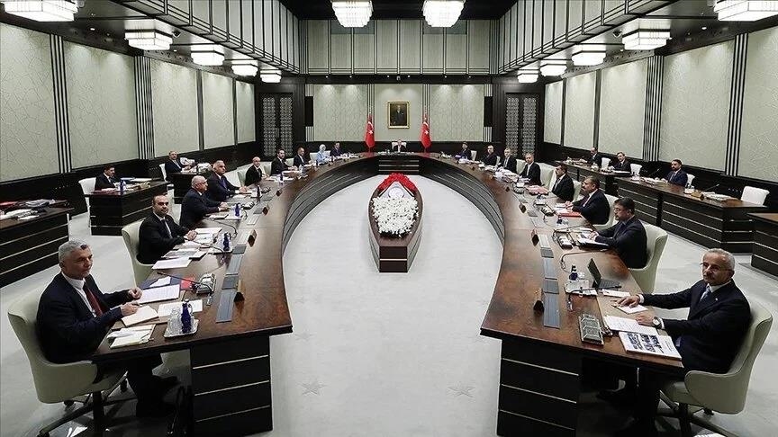 جلسه کابینه دولت ترکیه پایان یافت