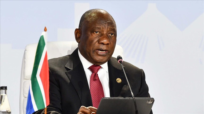 South Africa’s president begins working state visit in Uganda