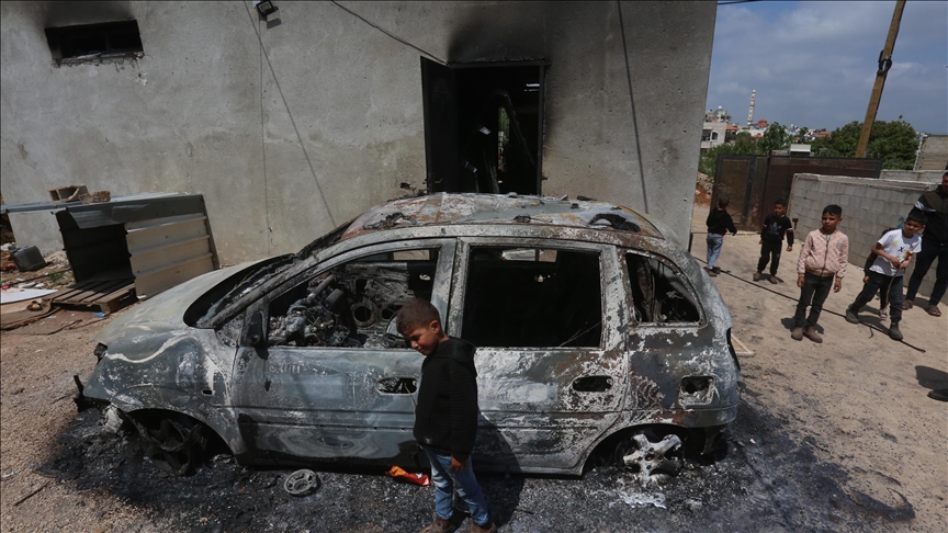 Illegal settlers carry Israeli war crimes in Gaza to Palestinian towns in occupied West Bank Illegal settlers carry Israeli war crimes in Gaza to Palestinian towns in occupied West Bank