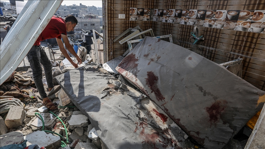 46 more Palestinians killed, death toll from Israeli onslaught in Gaza since Oct. reaches 33,843 46 more Palestinians killed, death toll from Israeli onslaught in Gaza since Oct. reaches 33,843
