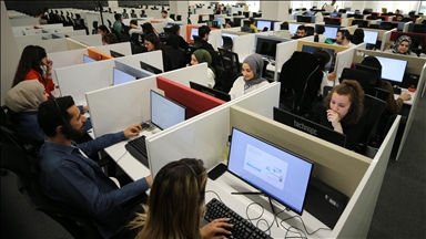 Kadın girişimci Mardin'de açtığı çağrı merkezinde 100 genci istihdam ediyor