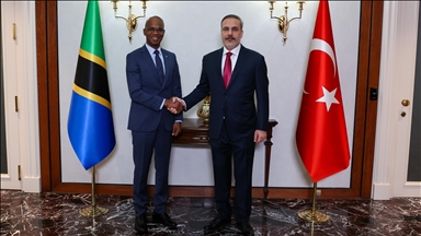 Turkish foreign minister meets with Tanzanian counterpart in Ankara