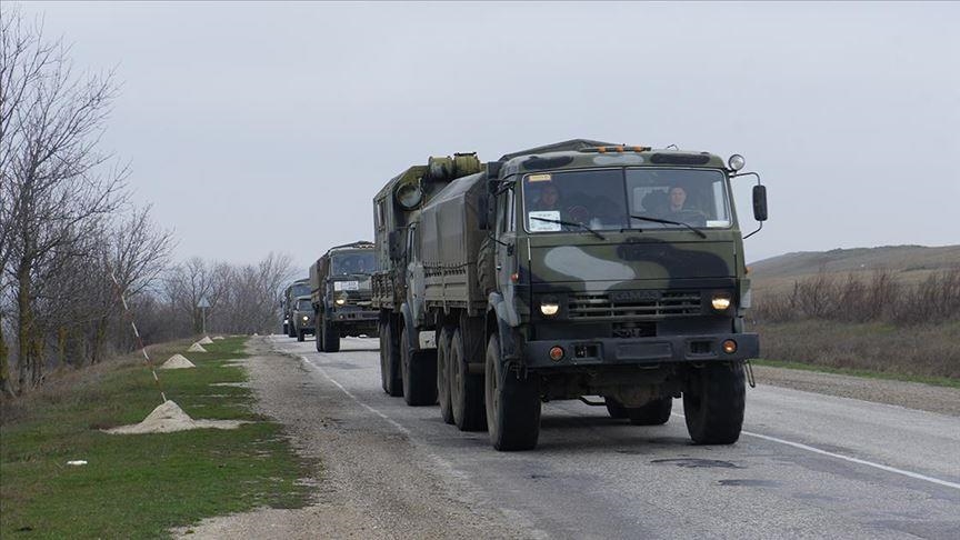 Rusya: Karabağ'da konuşlanan Rus Barış Gücü birlikleri bölgeden çıkmaya başladı