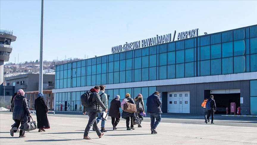 Ordu-Giresun Havalimanı'ndan üç ayda 246 bin 575 yolcu seyahat etti