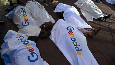Empleados de Google protestan contra contrato de la empresa con Israel