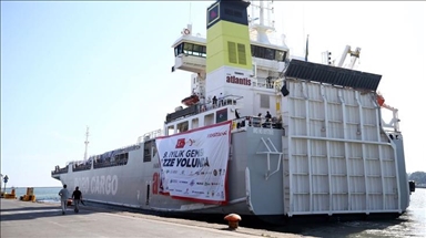Девятый корабль из Турции с гумпомощью для Газы держит курс на Египет