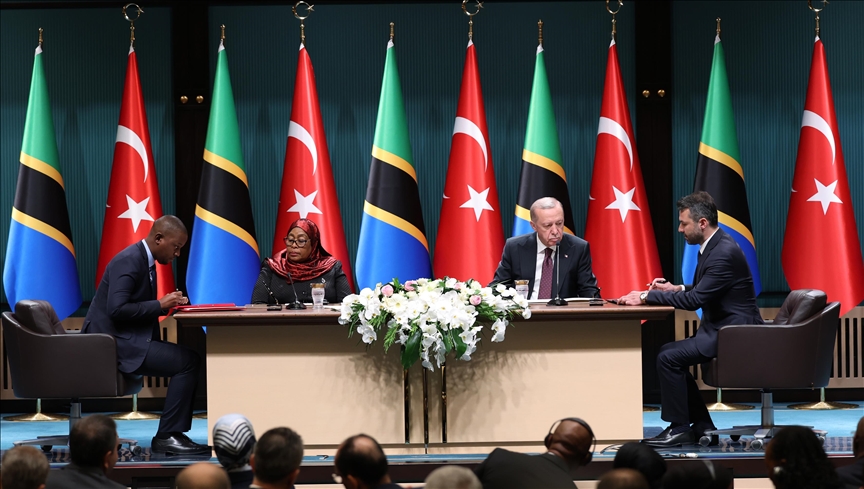 تركيا وتنزانيا توقعان 6 اتفاقيات تعاون