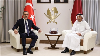 دیدار وزرای خارجه ترکیه و قطر در دوحه