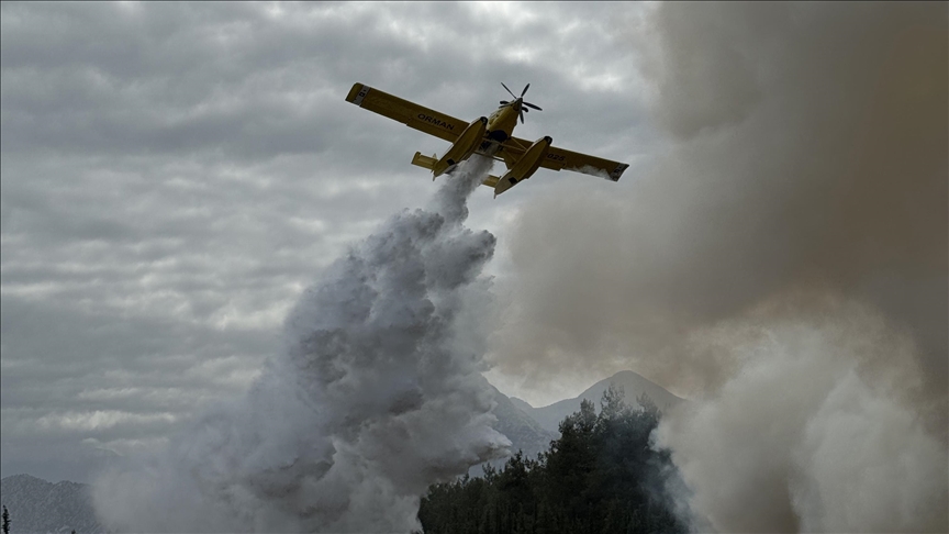 Bakan Yumaklı'nın katılımıyla Antalya'da orman yangını tatbikatı yapıldı