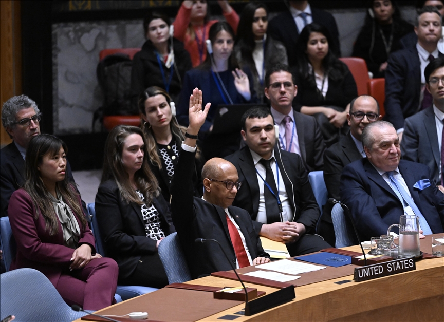 US vetoes Palestine’s bid for full UN membership