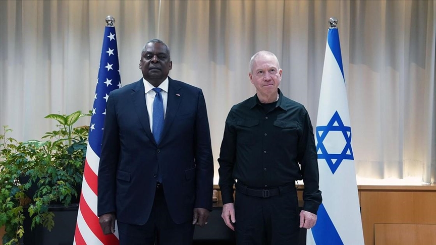 US, Israeli defense chiefs discuss Iran, Gaza