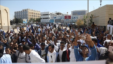 مئات الموريتانيين يتظاهرون تنديدا باستمرار الحرب على غزة