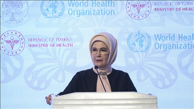 Turkish first lady stresses importance of plants for medical treatment