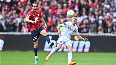 Lille's Yusuf Yazici goes down in club history, but Aston Villa make Europa Conference League semis