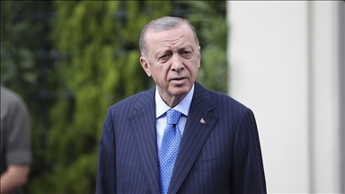 Cumhurbaşkanı Erdoğan: (Filistin'in BM'ye tam üyeliğinin veto edilmesi) ABD'nin İsrail'in yanında yer aldığını görüyoruz