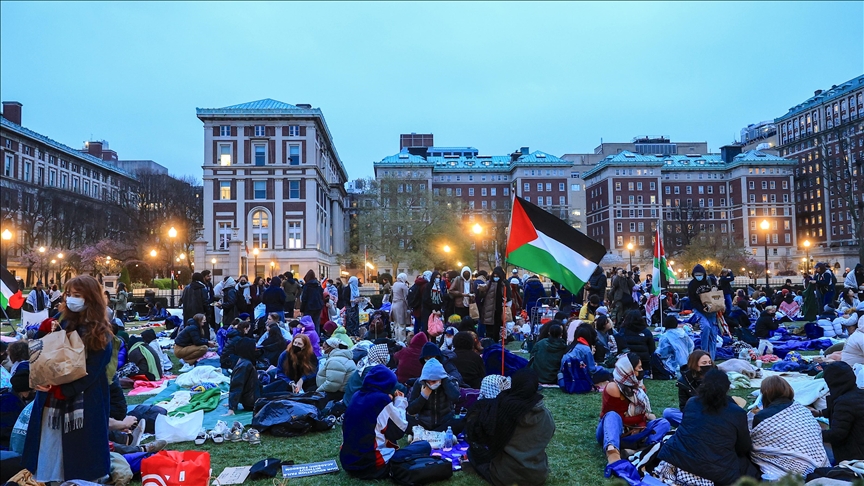 Protestas universitarias en EEUU a favor de Palestina persisten a pesar de arrestos y suspensiones