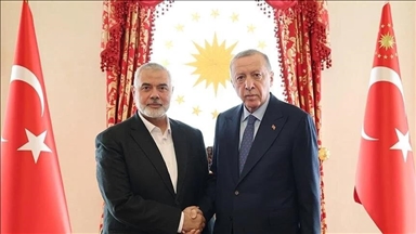 Erdogan rencontre Ismaïl Haniyeh à Istanbul