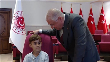 Milli Savunma Bakanı Güler, şehit ve gazi çocuklarıyla bir araya geldi