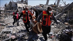 Число жертв израильских атак в секторе Газа увеличилось до 34 049 человек