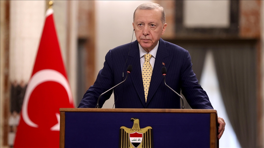 أردوغان: زيارتي لبغداد نقطة تحول بالعلاقات التركية العراقية 