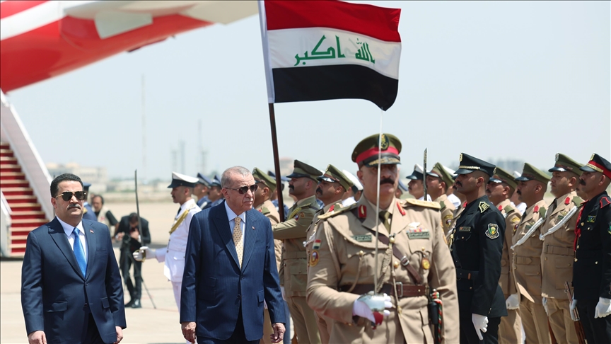 Cumhurbaşkanı Erdoğan Irak'ta