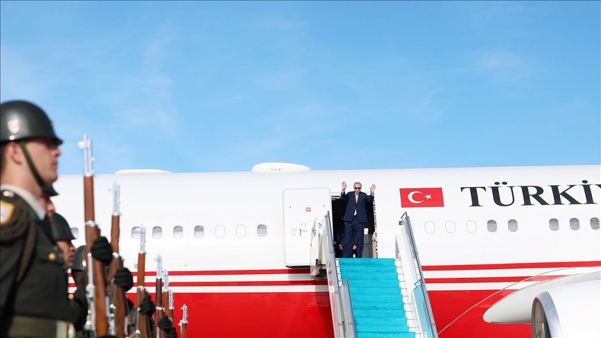 Turkish President Erdogan leaves for Iraq’s capital Bagdad