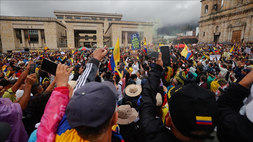 Thousands of Colombians protest Petro government’s reform agenda