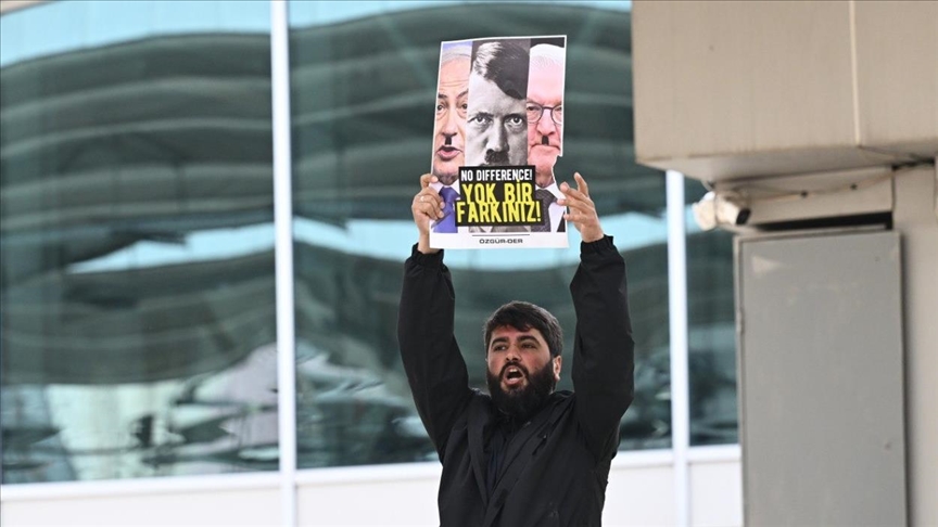 Türkiye : manifestation contre Frank-Walter Steinmeier à Istanbul