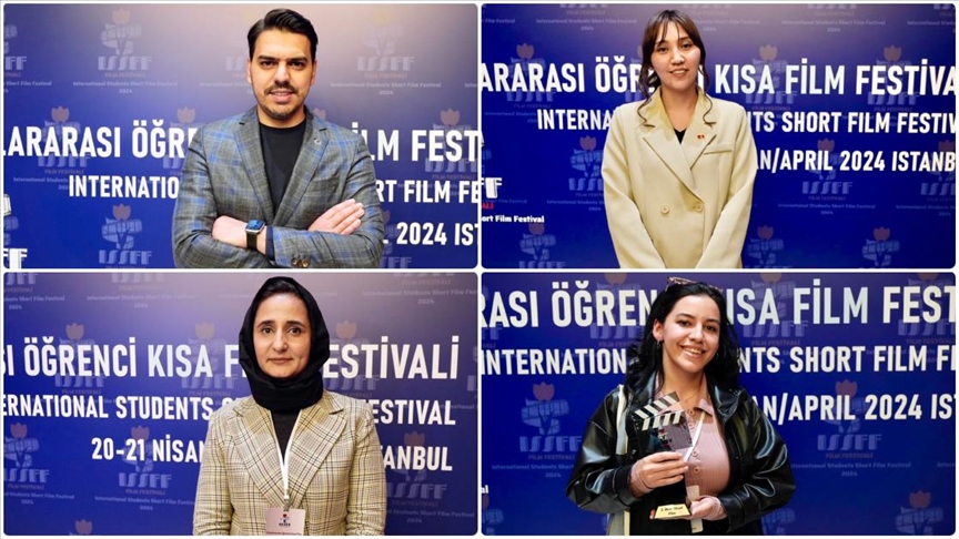 Türkiye'deki uluslararası öğrenciler, kısa film festivalinde sanatsal yeteneklerini sergiledi