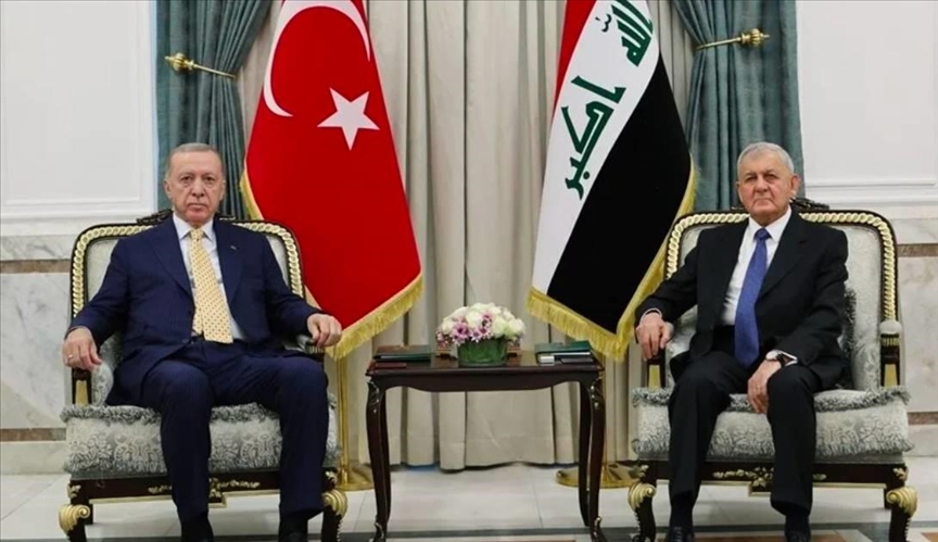 Irak : Erdogan rencontre Abdel Latif Rachid à Bagdad