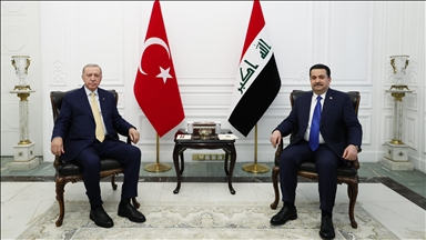 Le président Erdogan a rencontré le Premier ministre irakien Muhammad Shia al-Sudani