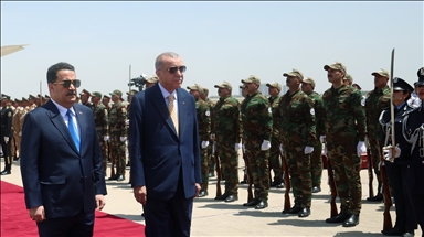 Президент Эрдоган прибыл в Ирак