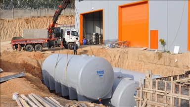 Turkish construction company Karmod exports polyethylene water tanks to Uruguay