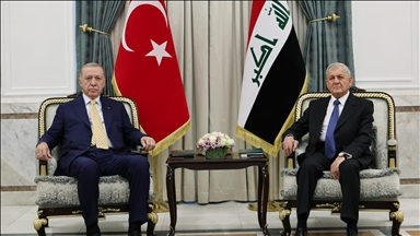 Serokomar Erdogan bi Serokomarê Iraqê Reşîd ra hat bal hev