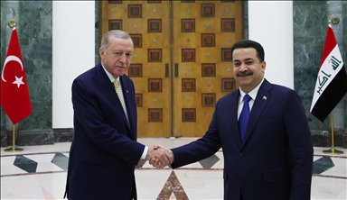 Президент Турции встретился с премьер-министром Ирака