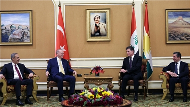 Predsjednik Turkiye razgovarao sa predsjednikom i premijerom regionalne kurdske uprave u Iraku
