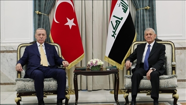 Türkiye's President Erdogan, Iraqi counterpart discuss Gaza, counterterrorism